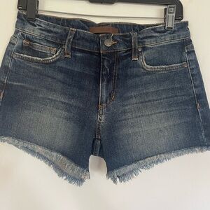 Joe's Jeans Dark Blue Denim Shorts